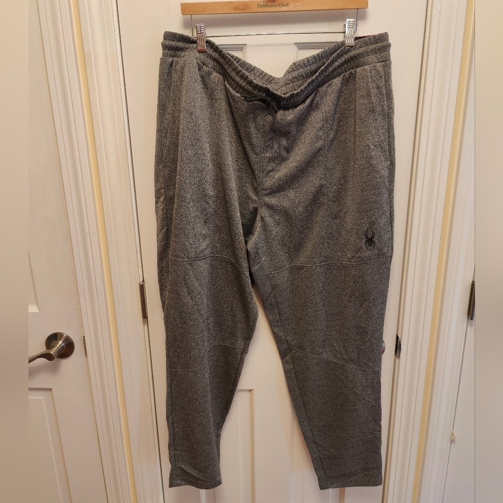 Spyder Active Pull On Jogger Sweat Pants Mens size XXL Gray